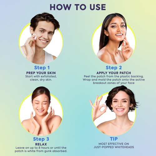 LivaClean 330 CT Pimple Patches for Face - 100% Hydrocolloid Acne Patches - Four Sizes - Acne Dots Zit Stickers - Hydrocolloid Patch Pimple Patch Invisible - Blemish Patches
