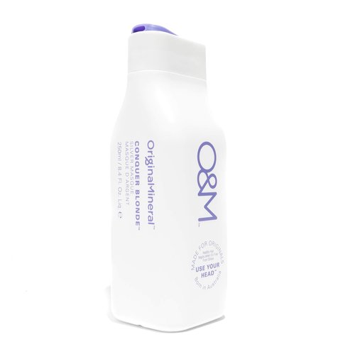 O&M Conquer Blonde Silver Masque - Nourishing Hair Treatment for Blondes | 8.4 Fl. Oz. (250ml)