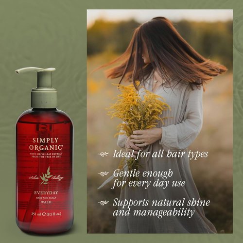 **Skiennix Hair & Scalp Wash Shampoo - All-Natural, Cruelty-Free Formula with Organic Sage & Lime | 251ml**