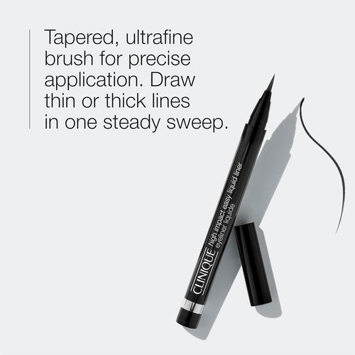 Clinique High Impact Easy Liquid Eyeliner - Waterproof, Long-Lasting & Smudge Resistant | Safe for Sensitive Eyes