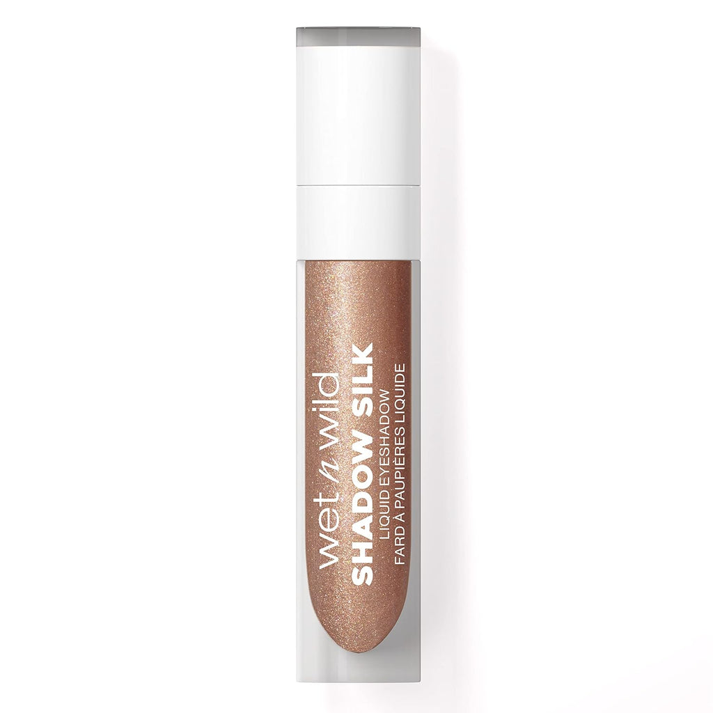 Wet n Wild Liquid Eyeshadow - Silk Finish in Lunar Beige | Long-Lasting, Vibrant Color