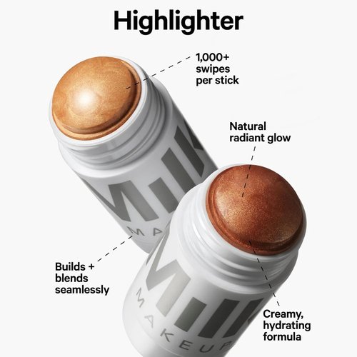 Milk Makeup Highlighter - Cream Highlighter Stick for Radiant Glow | Buildable & Vegan Formula