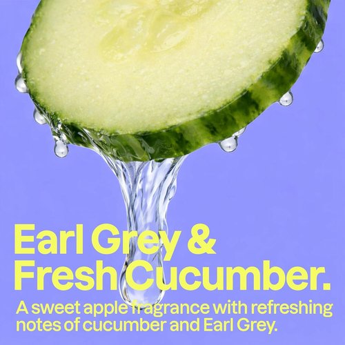 ATTITUDE Liquid Hand Soap - EWG Verified, Plant-Based, Vegan Formula | Earl Grey & Fresh Cucumber, 16 Fl Oz (Pack of 6)