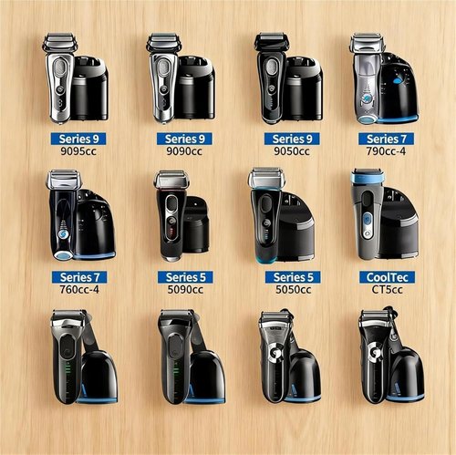 Braun Shaver Cleaning Fluid - Compatible Refill Cartridges CCR for Series 3, 5, 7, 9 | 2-Pack with Lemon Scent
