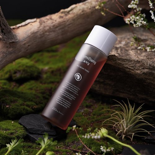 DumiDang Red Bean Essence Toner - Korean Traditional Vegan Skincare Formula, Anti-Aging & Nourishing with Fermented Red Bean Extract, 200mL | 6.75 fl. oz