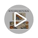 Fall Dahlia Pumpkin Kitchen Mats Set - 17 x 29 & 17 x 47 Inches, Thanksgiving Decor