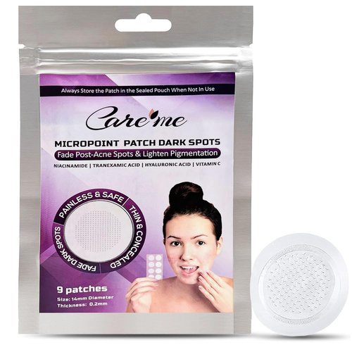 Care Me Microdart Dark Spot Patch - 127 Micropoints for Fading Acne Marks & Dark Spots | 9 Patches