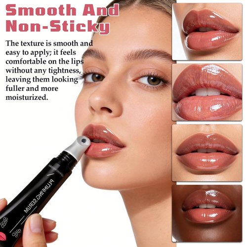 Skiennix Lip Plumper Oil - Long-Lasting Moisturization Serum for Dry Lips | 2PCS Set