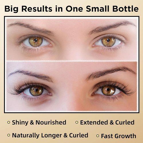 ASAMO Eyelash & Eyebrow Growth Serum - 2-in-1 Enhancer for Thicker, Fuller Lashes - Vegan, Cruelty-Free, 3ml