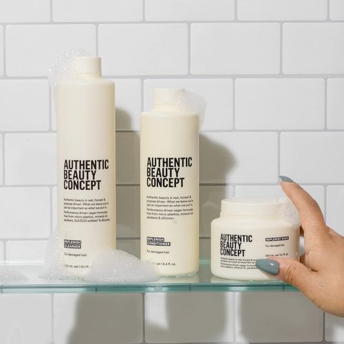 Authentic Beauty Concept Replenish Mask - Strengthens Damaged Hair Fiber | Vegan, Cruelty-Free, Silicone-Free