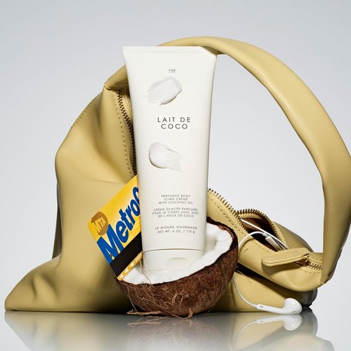Le Monde Gourmand Lait De Coco Body Icing Crème - 6 Fl Oz | Vanilla & Praline Scented Moisturizer