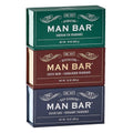 San Francisco Soap Company Man Bar Gift Set | 3-Piece Collection - Gentle on All Skin Types - USA Made