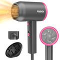 ANIEKIN Hair Dryer - 1875 Watts Fast Drying Blow Dryer with Diffuser & Concentrator | Compact & Lightweight Design