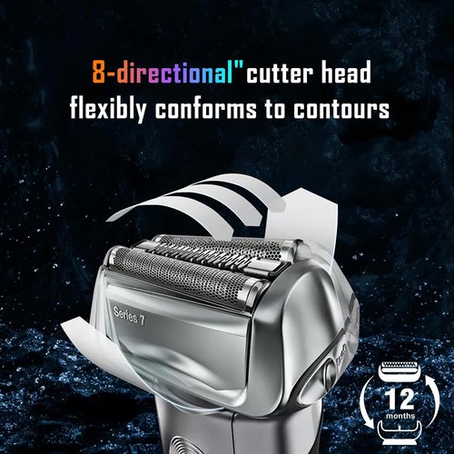 Braun 70S Electric Shaver Head Replacement - Compatible With 7 Series Models | Foil Shaver Parts