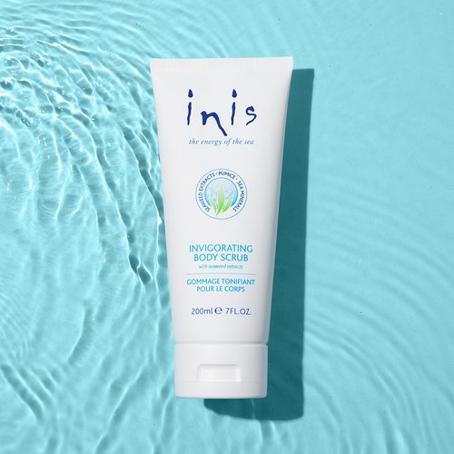 Inis the Energy of the Sea Scented Body Scrub - Exfoliating Body Scrub with Pumice and Seaweed for Soft, Smooth, Moisturized Skin - 7oz.