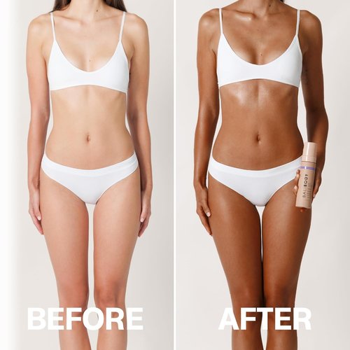 Bali Body Deep Violet Self-Tanning Mousse & Mitt Bundle - Streak-Free, Natural Bronzed Glow | Vegan & Cruelty-Free