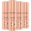 Nexxus Travel Mousse - Volume Medium Hold 4-Pack | 72-Hour Anti-Humidity Shield, 2 Oz Each
