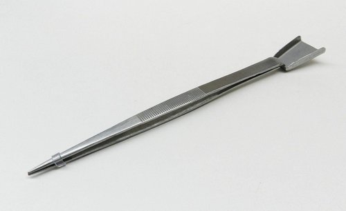 Diamond Tweezer with Scoop For Stones Bead Work Gemologist Tweezers Shovel End By JTS