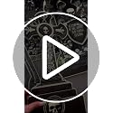 Glow-in-Dark Halloween Tombstone Decorations Outdoor Set with Stakes