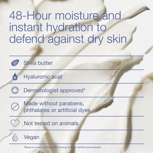 Bath & Body Works Lavender Vanilla Aromatherapy Body Cream, Ultimate Hydration Moisturizer with Shea Butter & Hyaluronic Acid for Dry Skin, 8 fl oz - 2 Pack