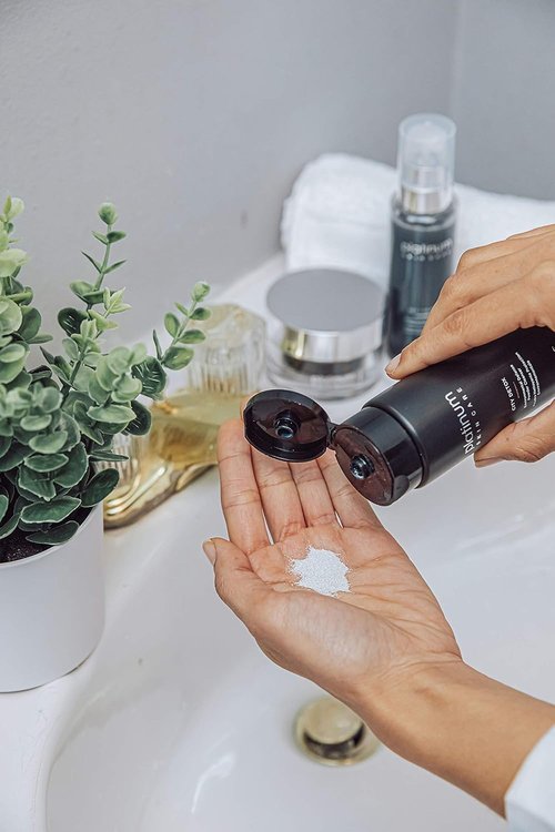 Aloette City Detox Charcoal Infused Powder Cleanser - Sulfate & Cruelty Free | 1.7 Fl Oz