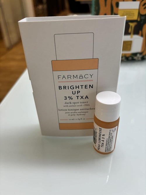 Farmacy 3% TXA Brightening Toner - Dark Spot Corrector with Azelaic Acid & Tranexamic Acid | 10ml Exfoliating Glow Enhancer