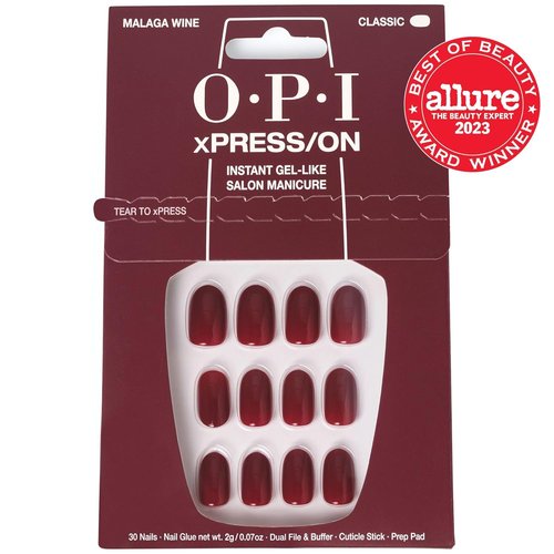 OPI xPRESS/ON Press-On Nails - Professional Nail Art Kit in Short Round, Long Almond & Coffin Shapes