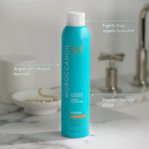 Moroccanoil Luminous Hairspray - Strong Hold For All-Day Shine | 10 oz