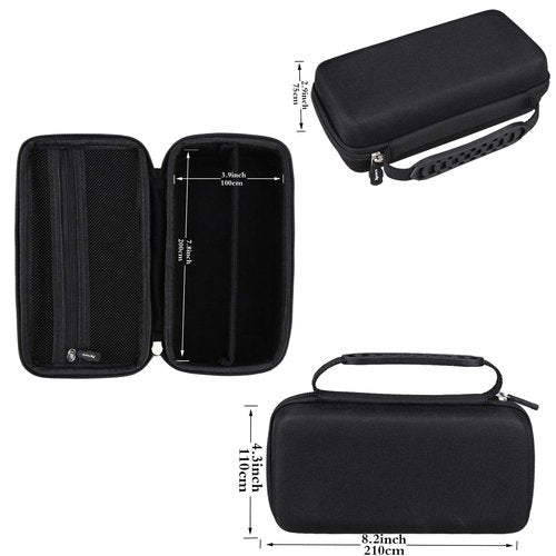 Aproca Case Compatible with Wahl 9818A USA Stainless Steel Lithium-Ion Cordless Beard Trimmer Shavers, Storage Portable Bag for Accessories (Case Only)
