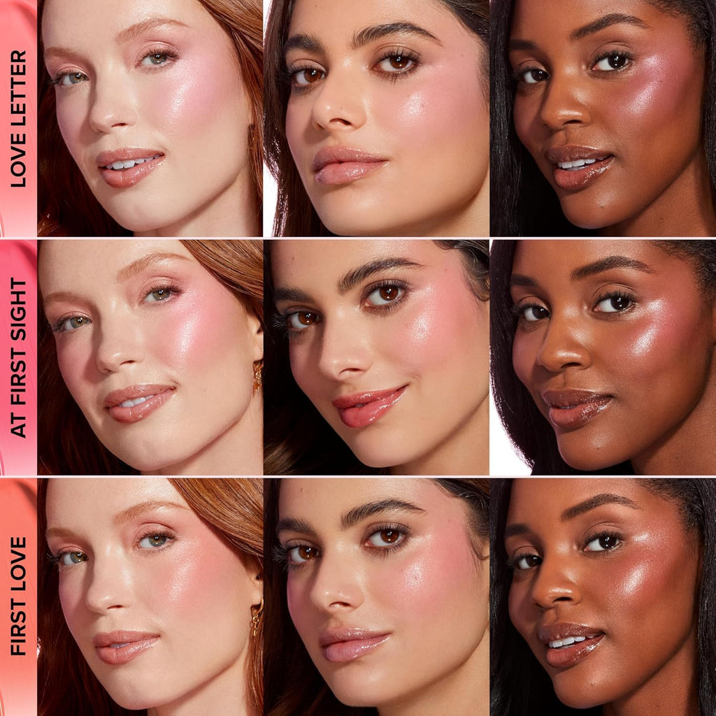 Too Faced Love Flush Blush - Glowing Liquid Blush for a Luminous Finish | Blendable, Natural Color
