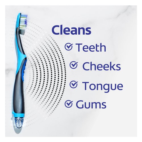 Colgate 360 Vibrate Deep Clean Battery Operated Toothbrush Pack, Soft with 1 AAA Battery Included, 2 Count