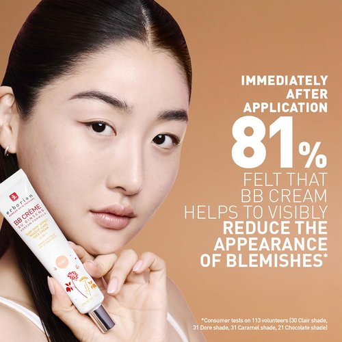 Erborian BB Cream - Matte Beauty Balm with SPF 20 | Tone-Evening Korean Skincare & Makeup Hybrid