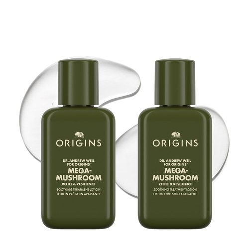 Origins Mega-Mushroom Soothing Treatment Lotion - Ideal for Sensitive Skin with Reishi Mushroom Extract
