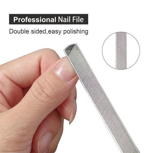 Ingrown Toenail Clipeprs, Toenail Clipper Straight Blade for Ingrown and Thick Nails, Ingrown Toenail Removal Kit include Tweezers, Ingrown Toenail File and Lifters (Black)