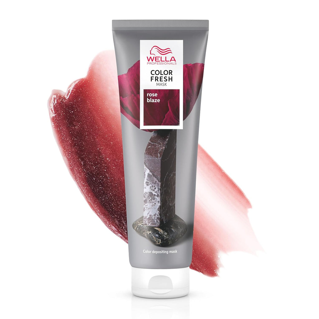 Wella Color Fresh Mask - Color-Depositing Hair Mask for Vibrant, Refreshed Color | Vegan Avocado Oil | 5 Fl Oz