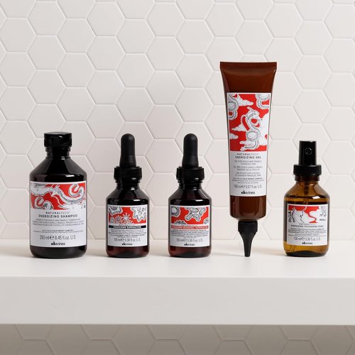 Davines Energizing Superactive Thickening Serum - Stimulates & Fortifies Thinning Hair - Travel Size, 3.38 Fl Oz