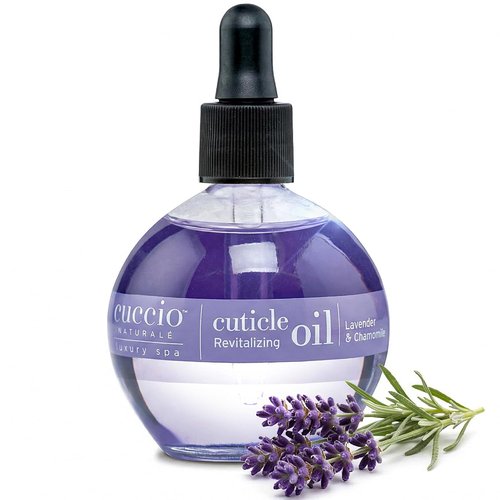 Cuccio Naturale Revitalizing Cuticle Oil - Lightweight Lavender & Chamomile Hydrating Formula | 2.30 Fl Oz