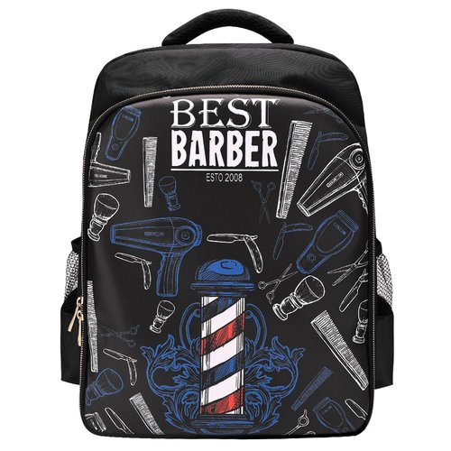 Barber Supplies Bag Organizer for Clippers and Supplies, Portable Hairstylist Clipper Backpack Travel Barber Shop Tools Bag
