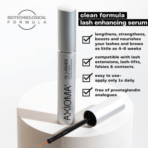 AXIOMA XL Lashes Lash Serum, Eyelash and Eyebrow Serum 3ml