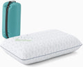 Vaverto Small Memory Foam Camping Pillow - Compressible, Medium Firm, Breathable Cover, Machine Washable