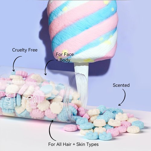 Rosepil Flower Shaped 1LB Hard Wax Beads - 7 Unique Designs, Gentle Floral Scent, Color-Changing Wax Beads | All-Body Hair Removal (Face, Bikini, Arms, Legs) | At-Home Wax Refill for Women & Men