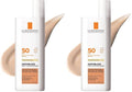 La Roche-Posay Anthelios 50 Tinted Mineral Sunscreen - Ultra Light Formula | 50ml/1.7oz (Pack of 2)