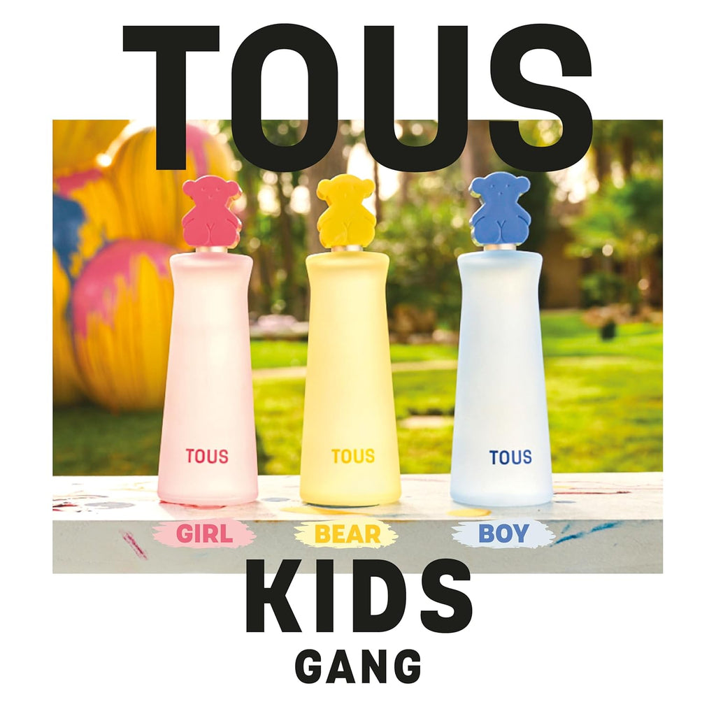 TOUS Eau de Toilette for Kids - Gentle Formula for Sensitive Skin | Perfect for Daily Use, 3.4 Fl Oz