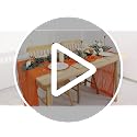Orange Cheesecloth Table Runner 6 Pack 35x10FT Boho Gauze Rustic Decor - Variation of THIS listing