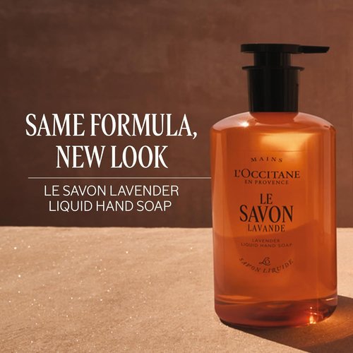 L'OCCITANE Lavender Liquid Soap - Nourishing Shea Formula for Hands & Body | 16.90 Fl Oz
