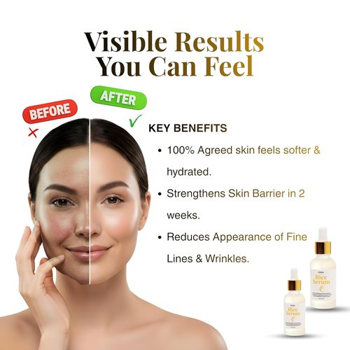 NIMBA Rice Serum for Glass Skin - Premium Anti-Aging Face Serum with Tremella Extract & Sweet Potato | Deep Hydration