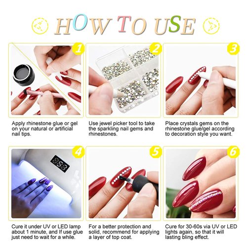 DANNEASY 6 Boxes 3D Gold Nail Charms for Summer Women Nail Jewels Metal Shell Cross Butterfly Nail Art Charms Nail Studs Nail Jewelry for Acrylic Nails DIY Craft Nail Decoration