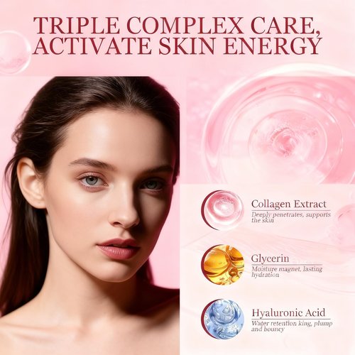 Collagen Overnight Peel Off Mask & Peptide Serum Set with Niacinamide, PDRN - Boosts Elasticity, Fades Dullness & Sagging, Korean Skin Care for Glowing Complexion, All Skin Types, Includes Brush