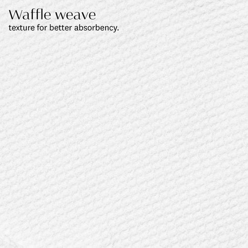 T3 Luxe Turban Towel | Soft Microfiber Material, Waffle Texture, Tapered Design, Comfortable Fit forMost Hair Lengths