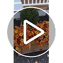 Fall Artificial Flower Set - 24 Faux Autumn Plants for Outdoor & Indoor Decor